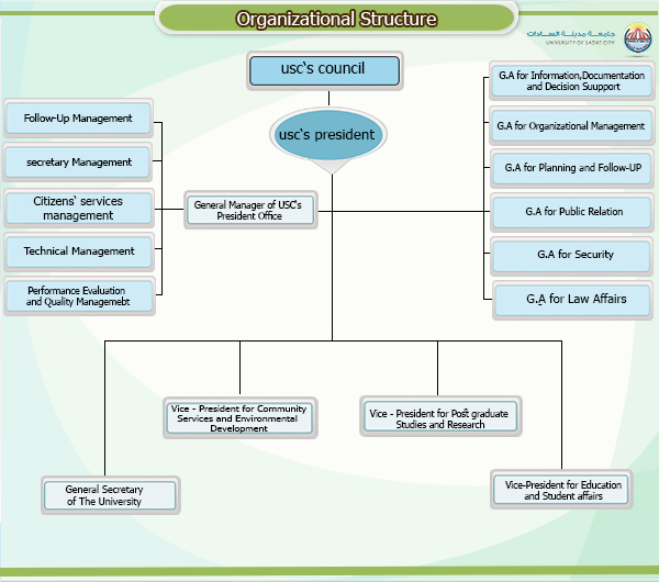 Usc Organizational Chart